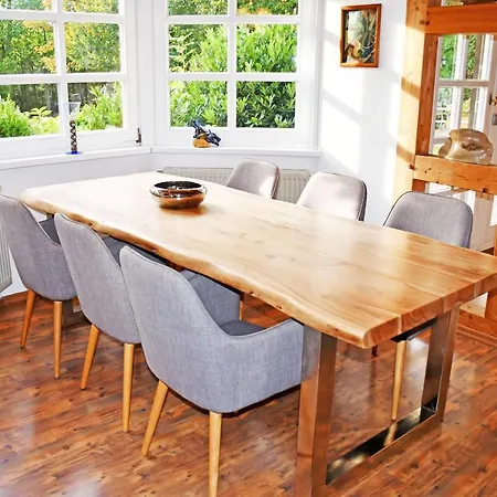 Appartamento Reetdachfachwerkvilla Am Wiesengrund